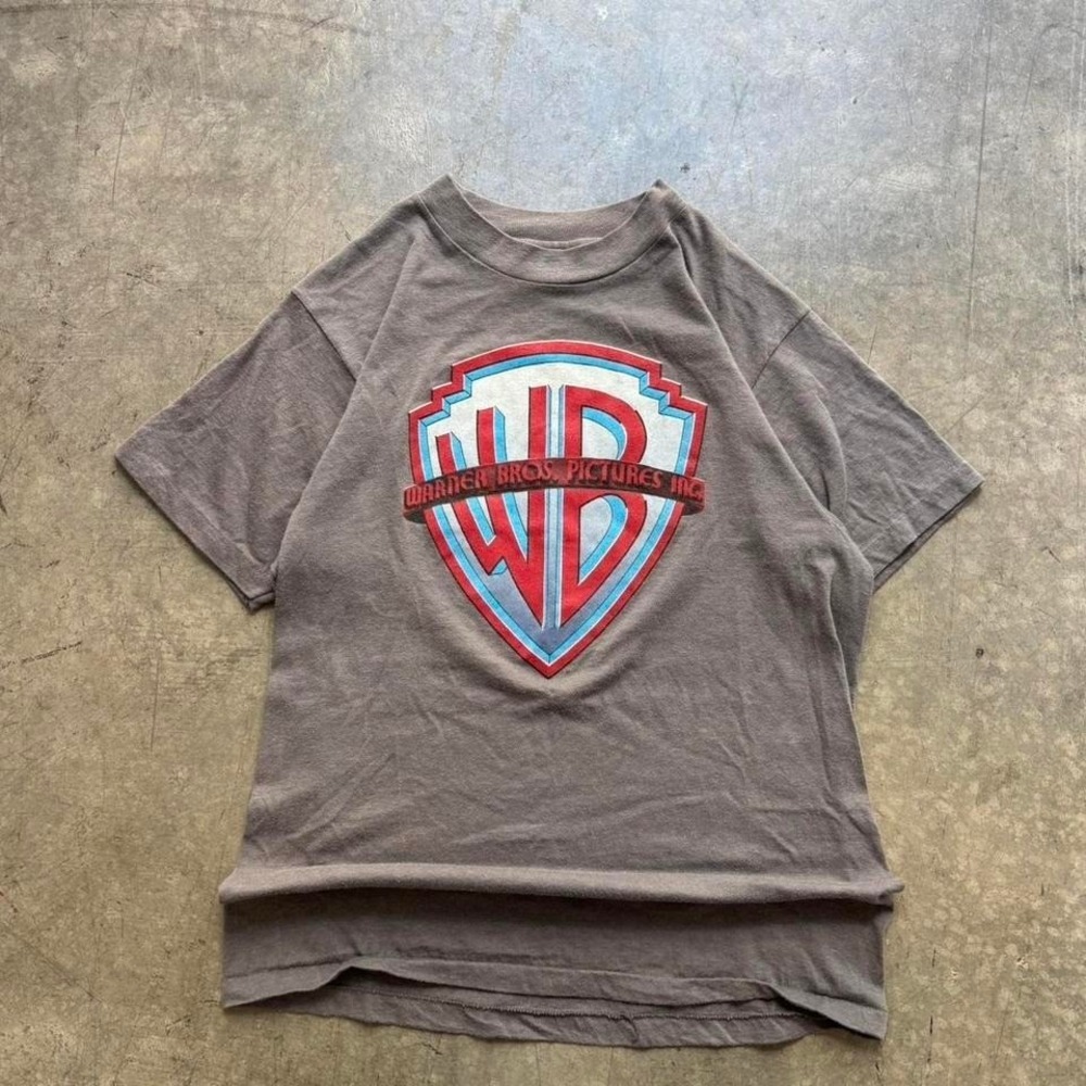 Vintage 90's Warner Bros Productions Movie Promo Shirt Size Medium